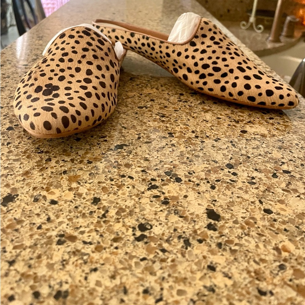 Dolce Vita Grant Leopard Flat Mules
